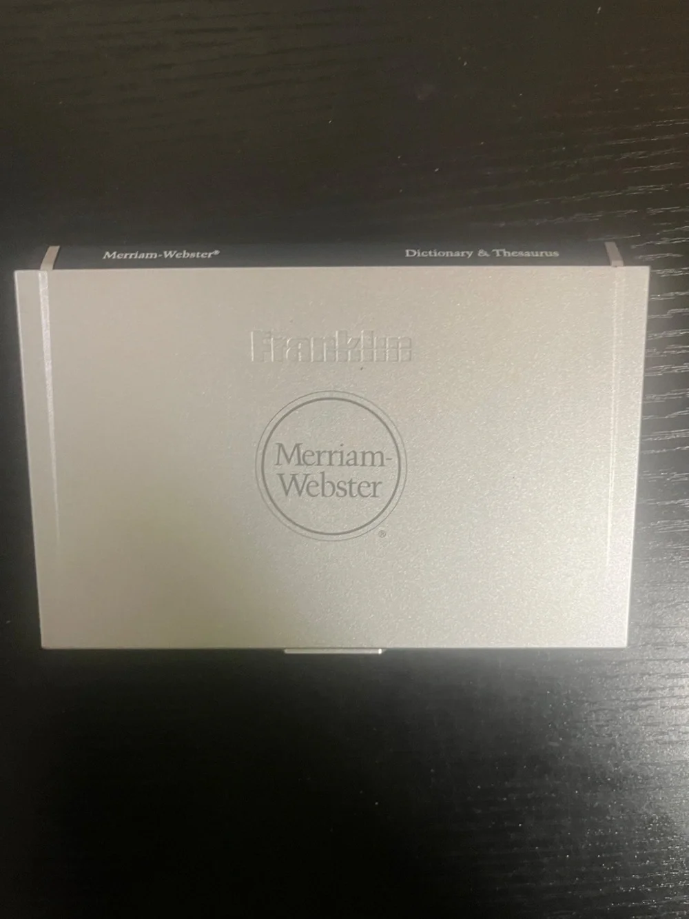 Franklin Merriam-Webster MWD-1500 Electronic Dictionary Thesaurus Speller